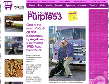 Website for Purple53