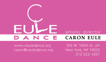 Business Card for Caron Eule